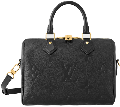 Pink Monogram Speedy Bandoulière 25